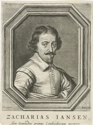 Porträtt av Zacharias Jansen, 1655
